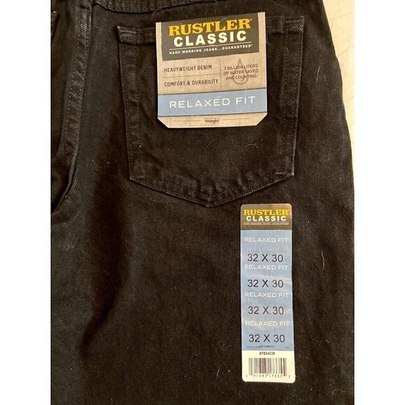 Wrangler Rustler Classic men’s jeans relaxed fit size 32 X‎ 30 - Picture 3 of 3